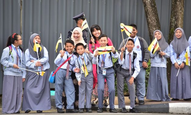 SMSS Joins HM’s 72nd Birthday Celebration