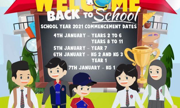 Welcome back to school 2021